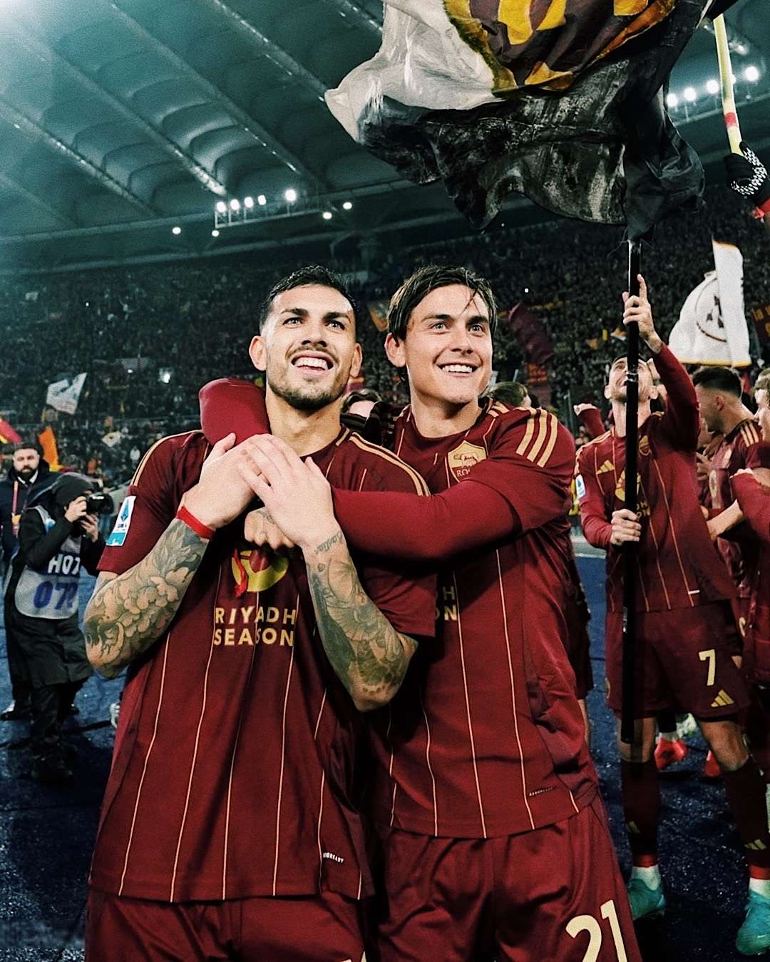 关于罗马队员备战,决心取得比赛胜利的信息 关于罗马队员备战,决心取得比赛胜利的信息