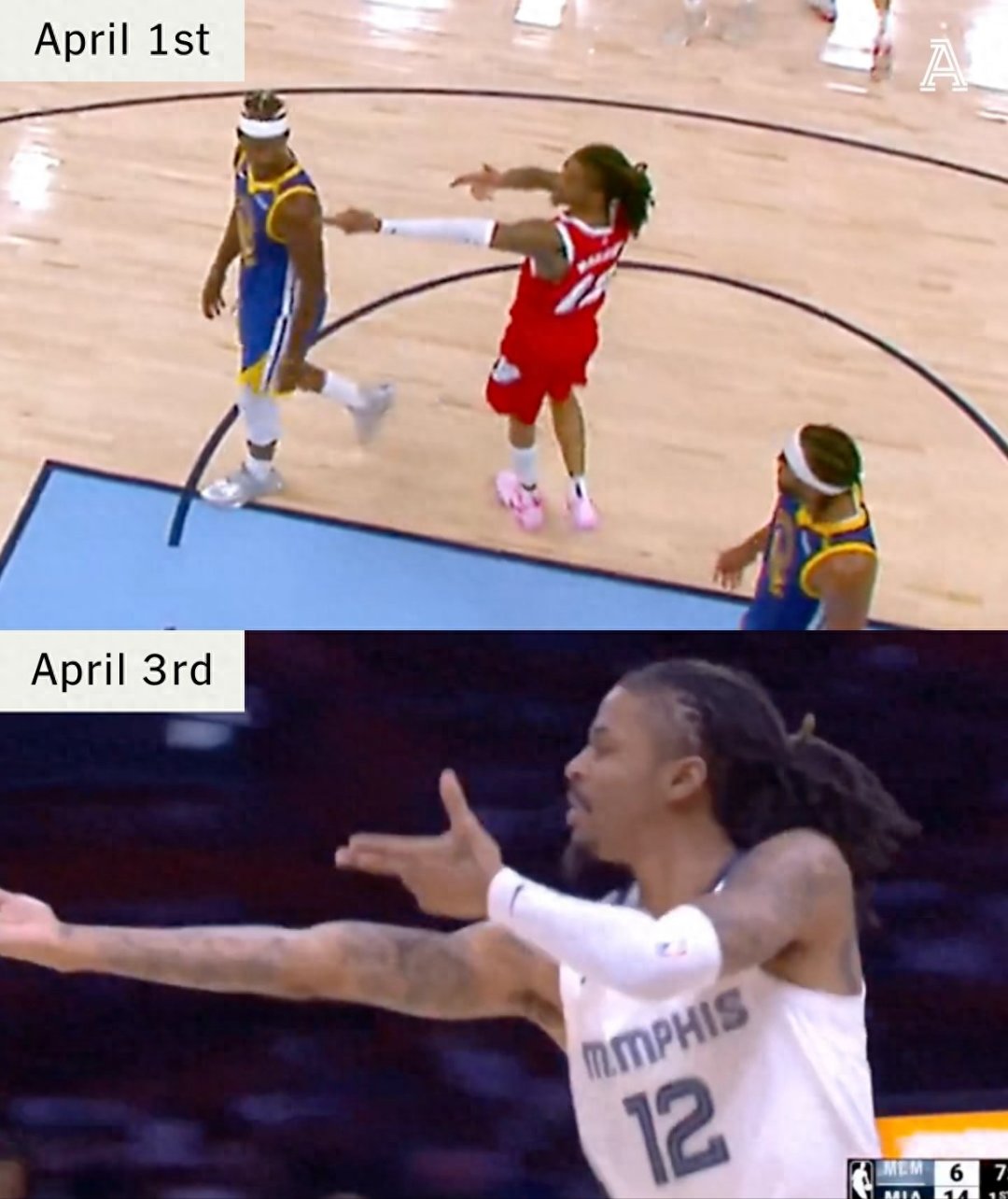 灰熊后卫突破纪录,成为焦点人物 灰熊后卫突破纪录,成为焦点人物