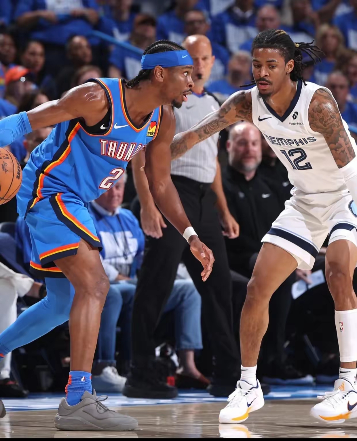 灰熊队主场惨负雷霆，重返球队低谷